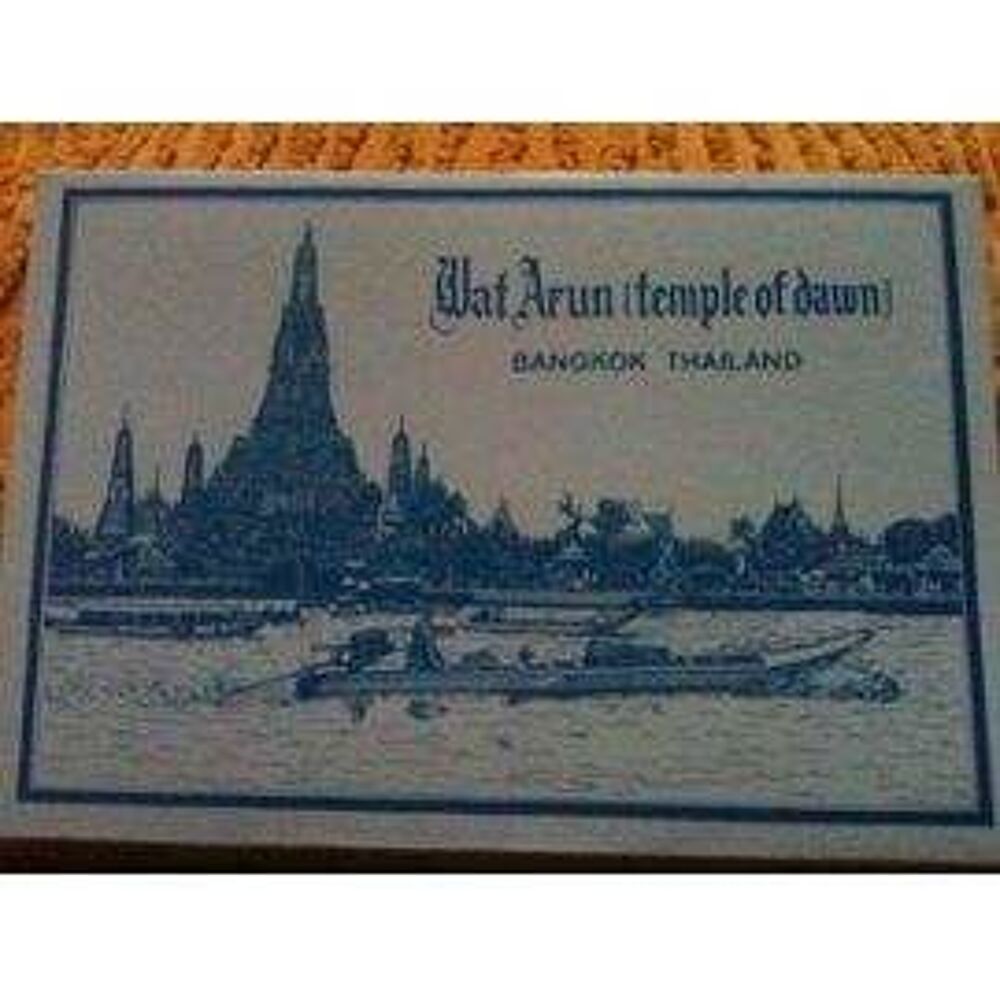 2 carnets d&eacute;pliants 12 cartes postales Tha&iuml;lande 