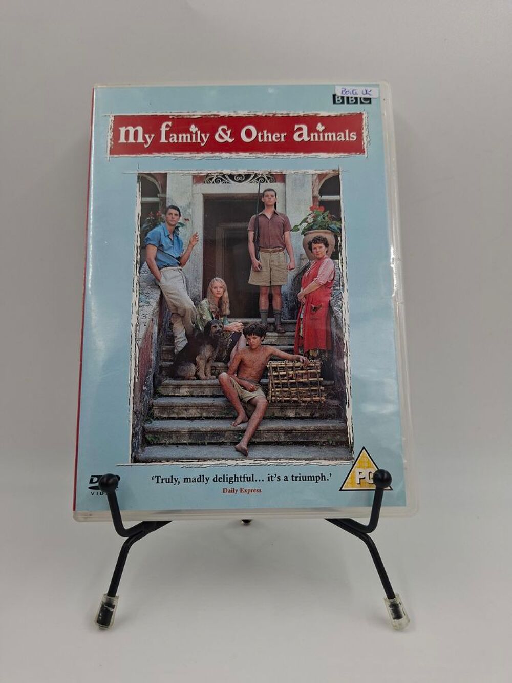 DVD My Family &amp; Other Animals (boite UK) avec boite DVD et blu-ray