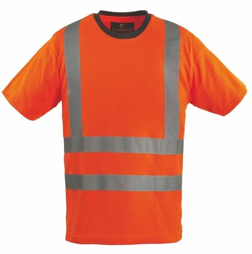 YARD T-SHIRT HAUTE VISIBILITE ORANGE L au 2XL Vêtements