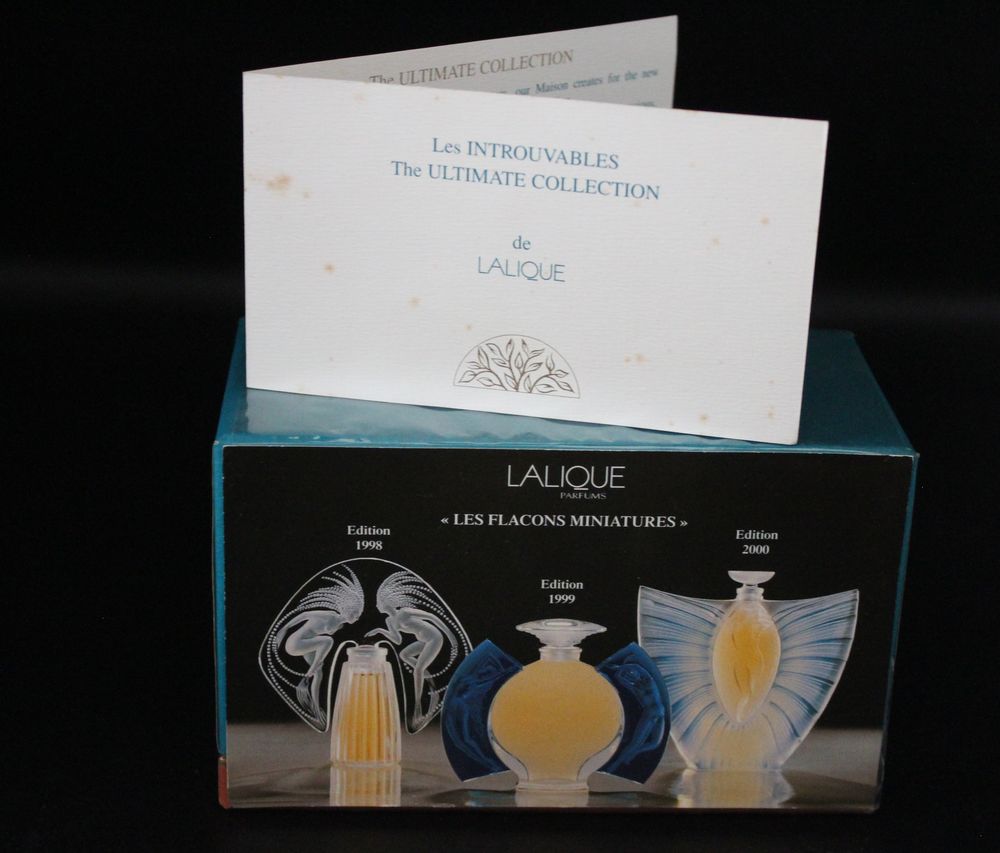 LALIQUE miniatures les Introuvables 