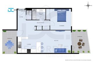  Appartement à vendre 2 pièces 52 m²