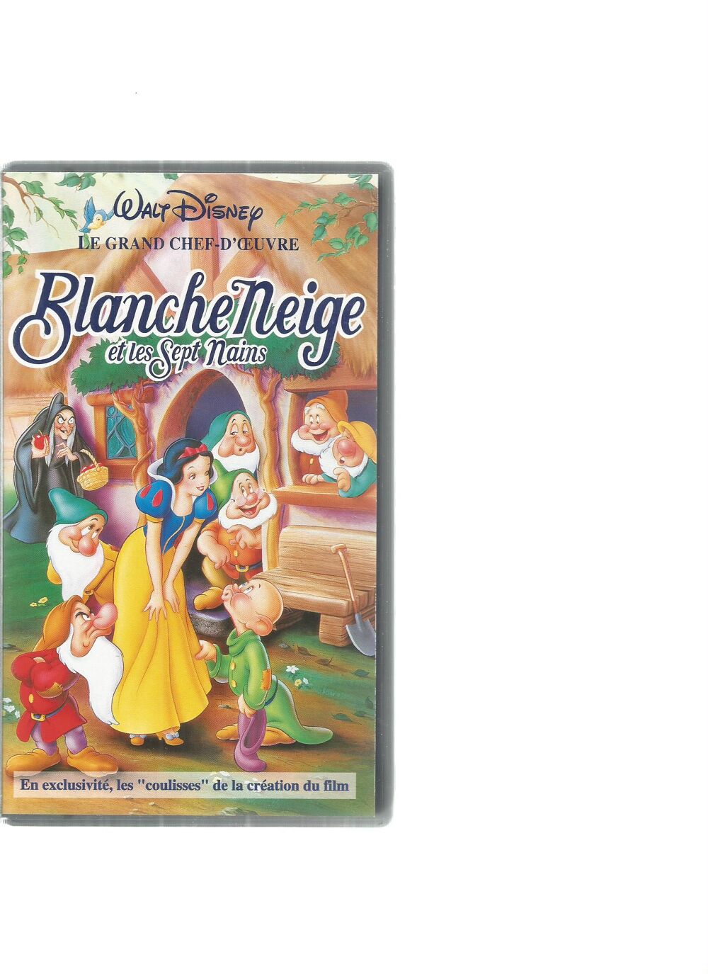 Blanche neige - disney - cassette vhs - livraison possible 