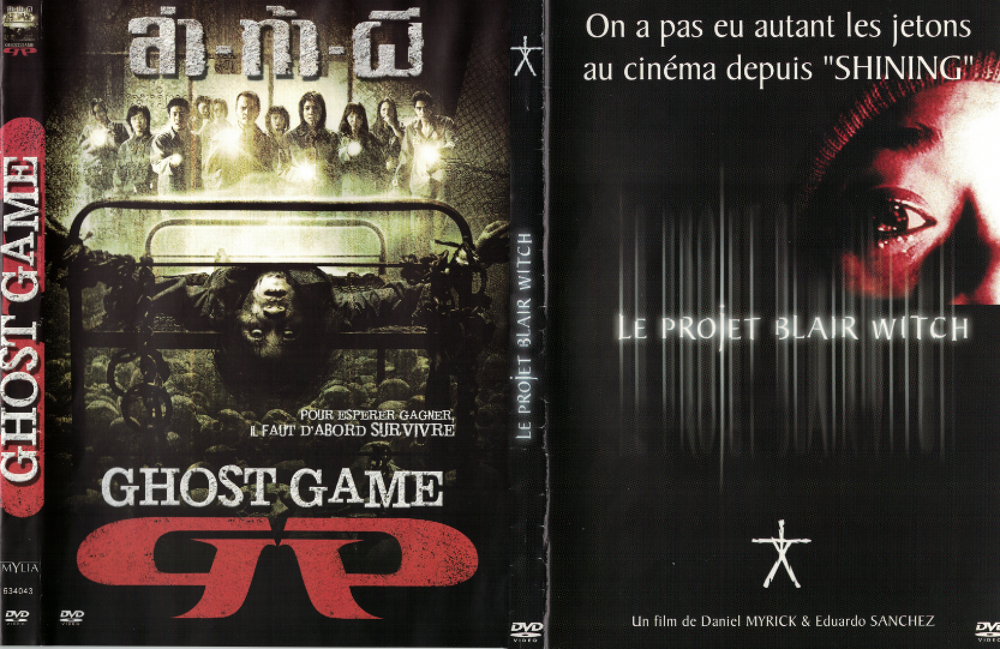 GHOST GAME. Le projet Blair Witch DVD et blu-ray