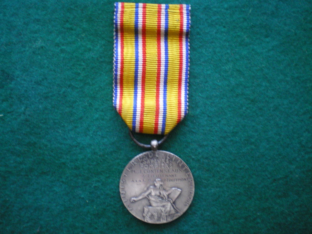 M&eacute;daille d'Honneur des Sapeurs-Pompiers - 2&deg; Mod&egrave;le. 