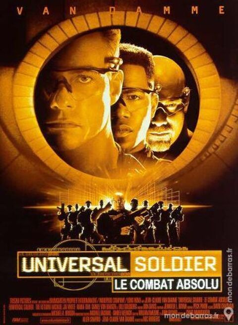 UNIVERSAL SOLDIER Le combat absolu Affiche Cinma 30 Maisons-Alfort (94)