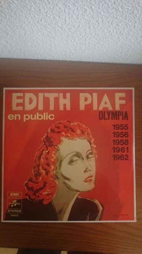 Disques 33 t   Edith PIAF   0 Mulhouse (68)