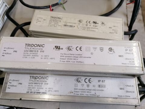 Lot de 8 transformateurs TRIDONIC
20 Iverny (77)