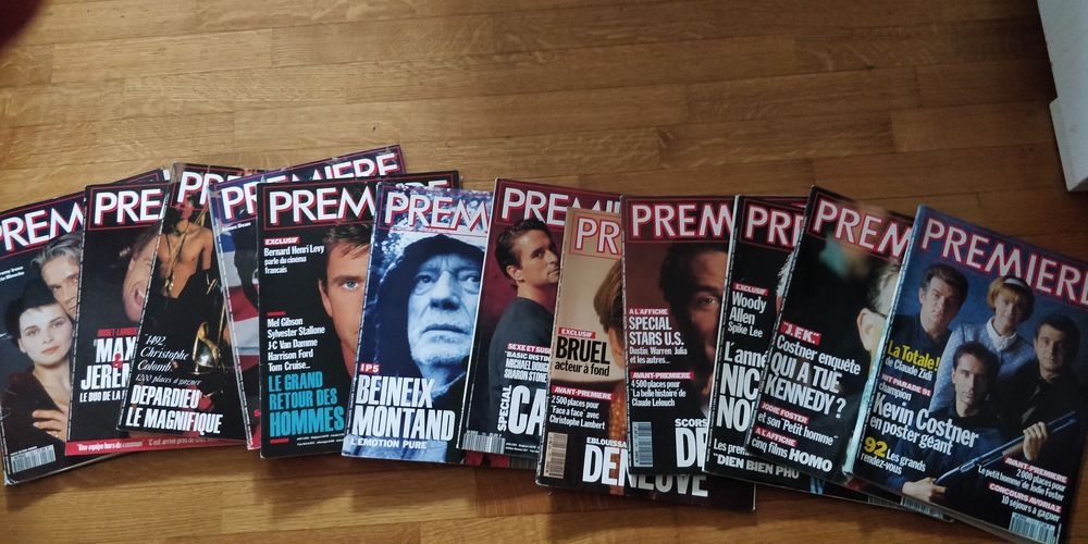 Magasine Premi&egrave;re ( +300 num&eacute;ros entre 1989 et 2019) 