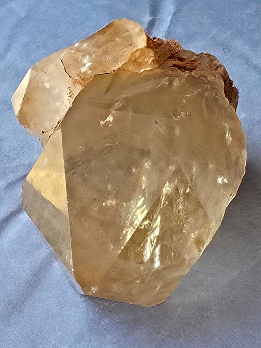 Grand Cristal Citrine Naturelle RDC-Collection &amp; Lithoth&eacute;rapie 
