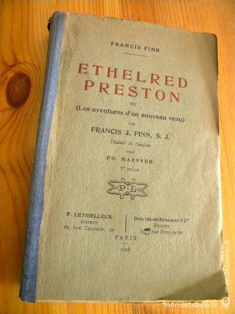 �thelred Preston ou Les aventures? 1928 8 Villeurbanne (69)