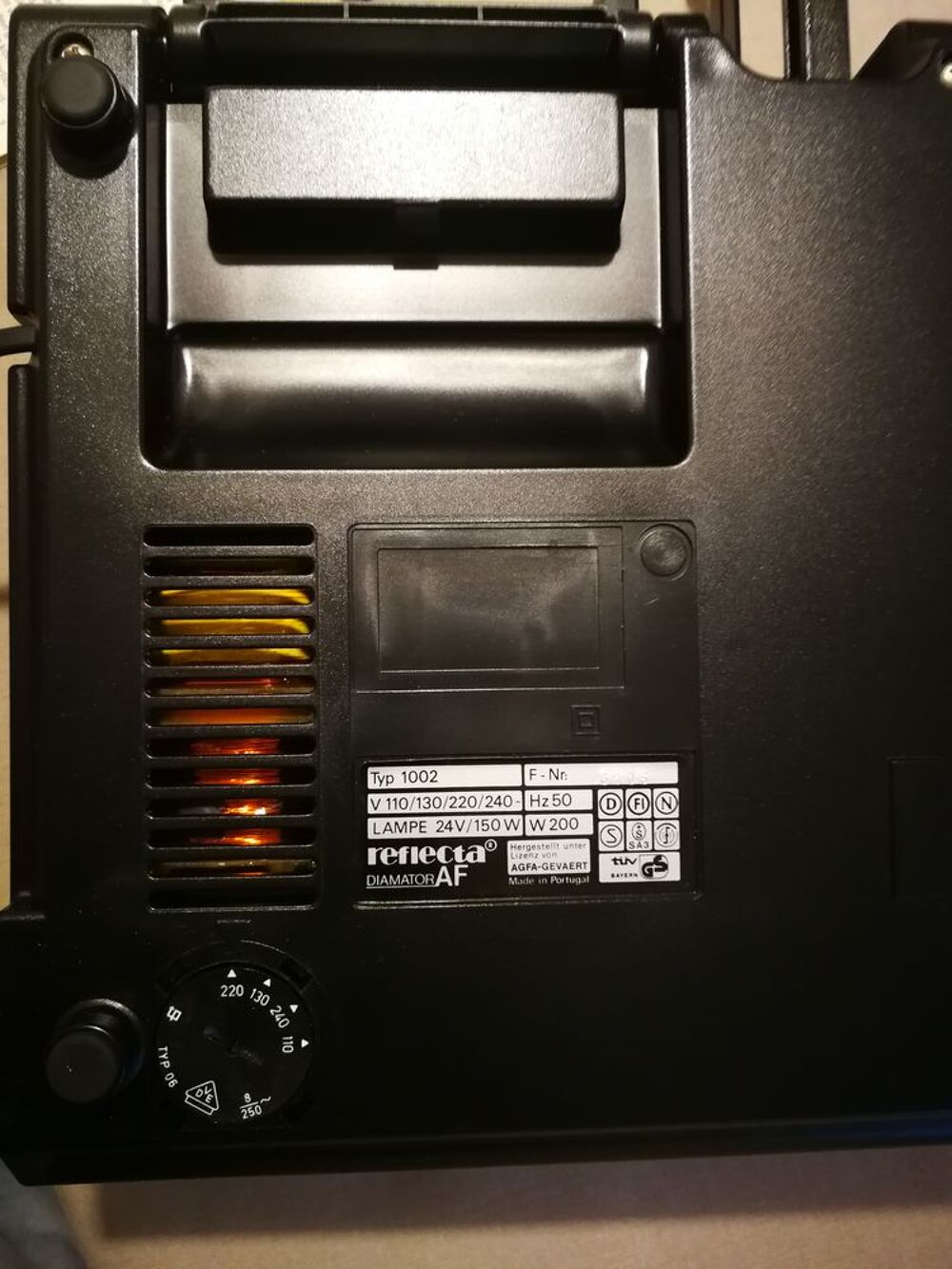 Projecteur diapositives REFLECTA DIAMATOR Photos/Video/TV