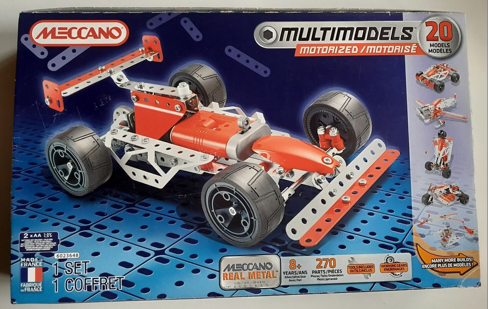MECCANO Multimodels Motoris&eacute; - Complet - Jeux / jouets