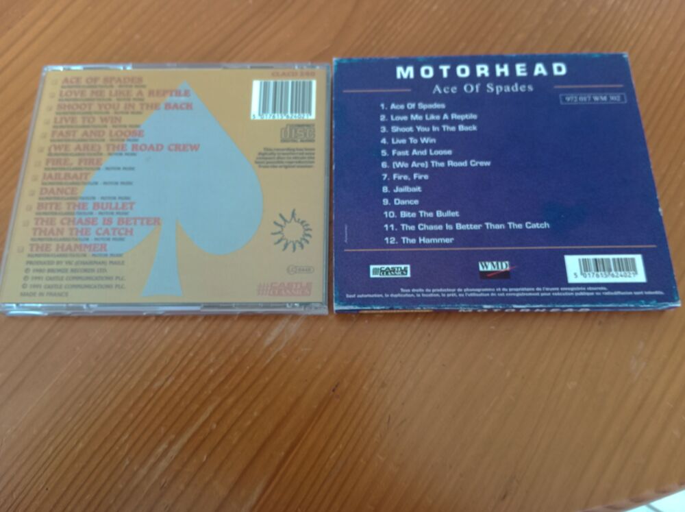 CD MOTORHEAD Ace of Spades CD et vinyles