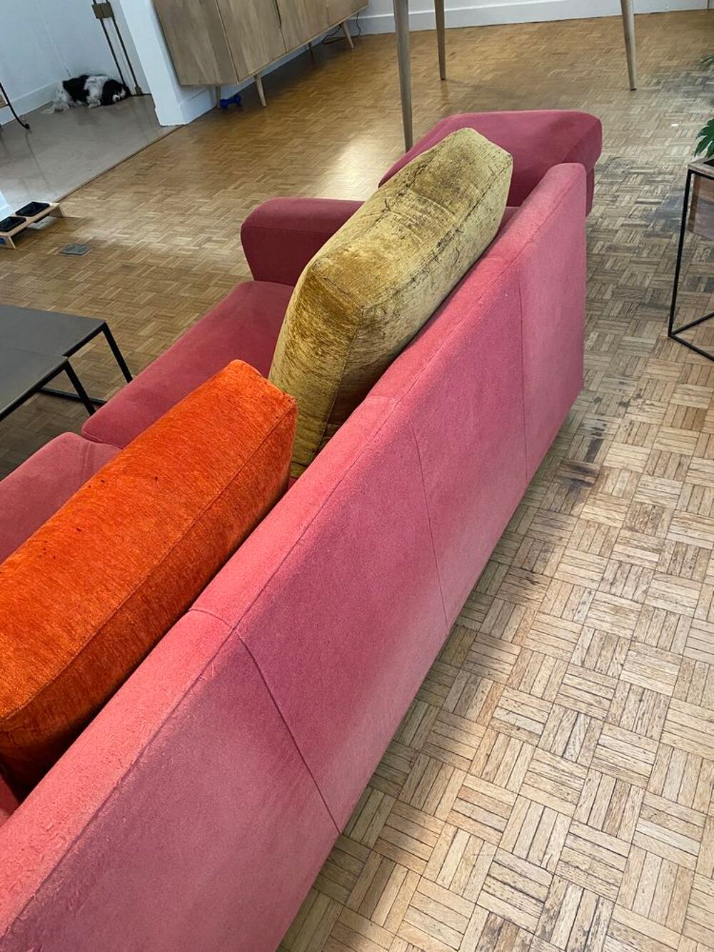 Canap&eacute; + 1 pouf roche bobois Meubles
