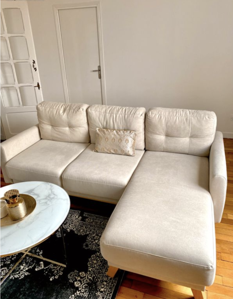 Canapé d'angle, 5 places, état neuf, convertible avec coffre La Courneuve (93)