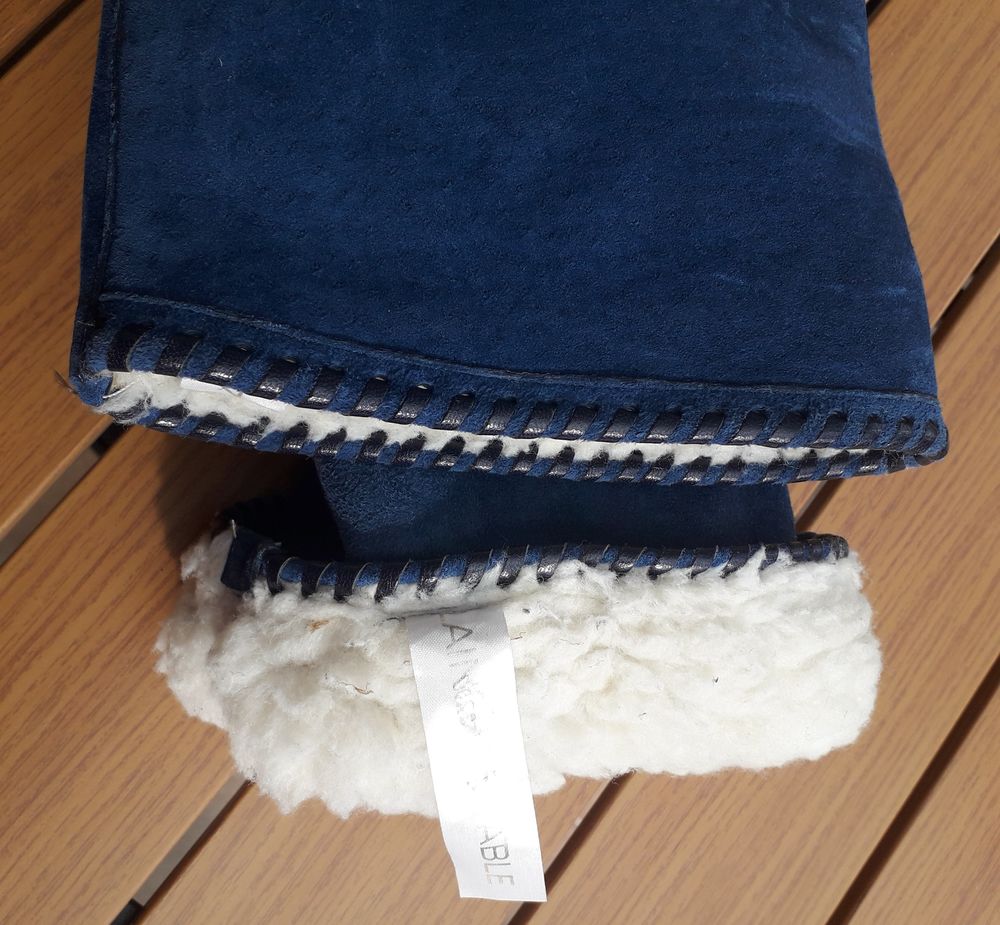 Bottes Peau Lain&eacute;e Chaussures