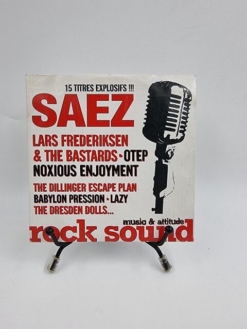 CD de musique Saez : Rock Sound (Music & Attitude) 1 Vulbens (74)