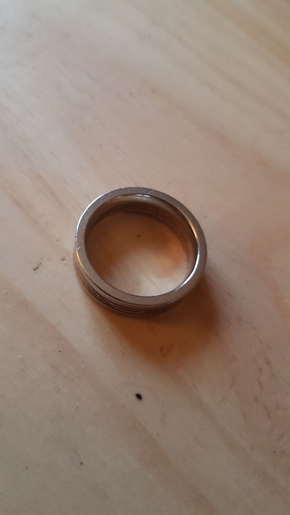 bague homme en titane Bijoux et montres