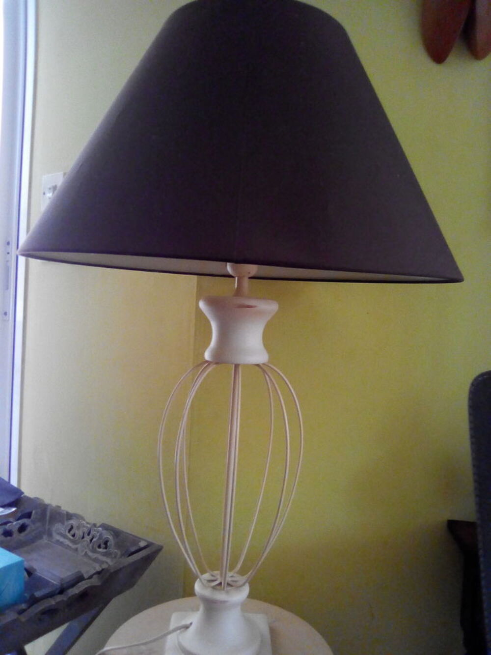 Lampe fer et bois Décoration