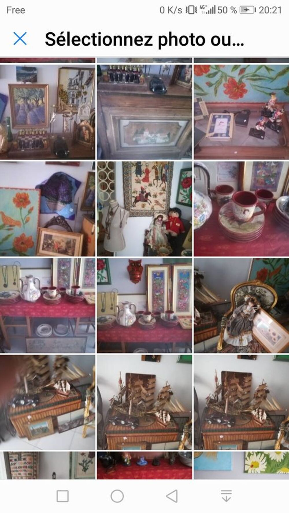  un grand stock de Brocante 