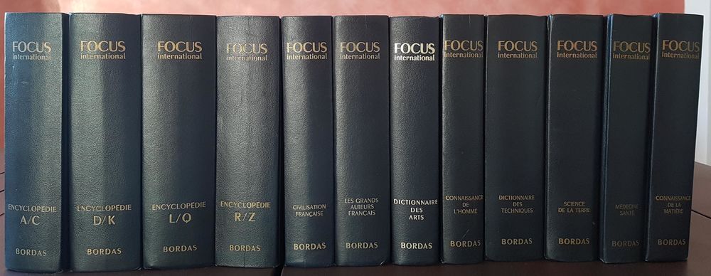 Encyclop&eacute;die FOCUS 12 volumes compl&egrave;te Livres et BD
