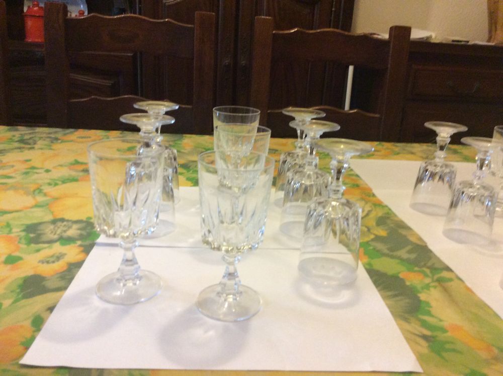 Verres &agrave; Vin en Christal 