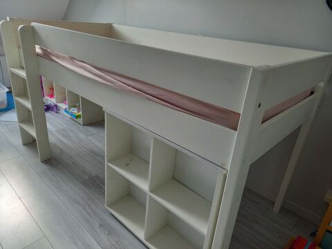 Lit mi hauteur avec bureau 70 Saint-Didier (35)