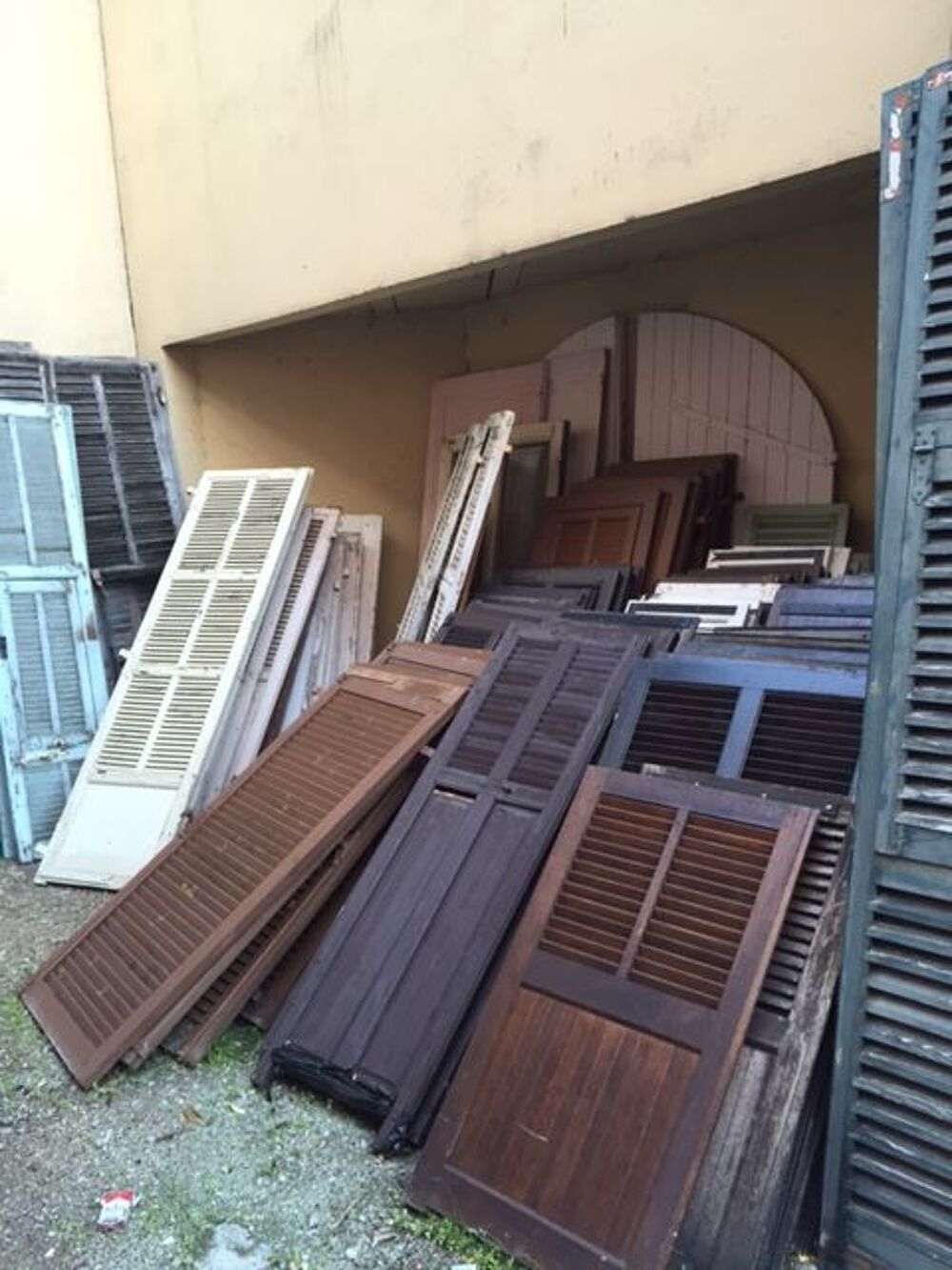 volet en bois ancienne Bricolage