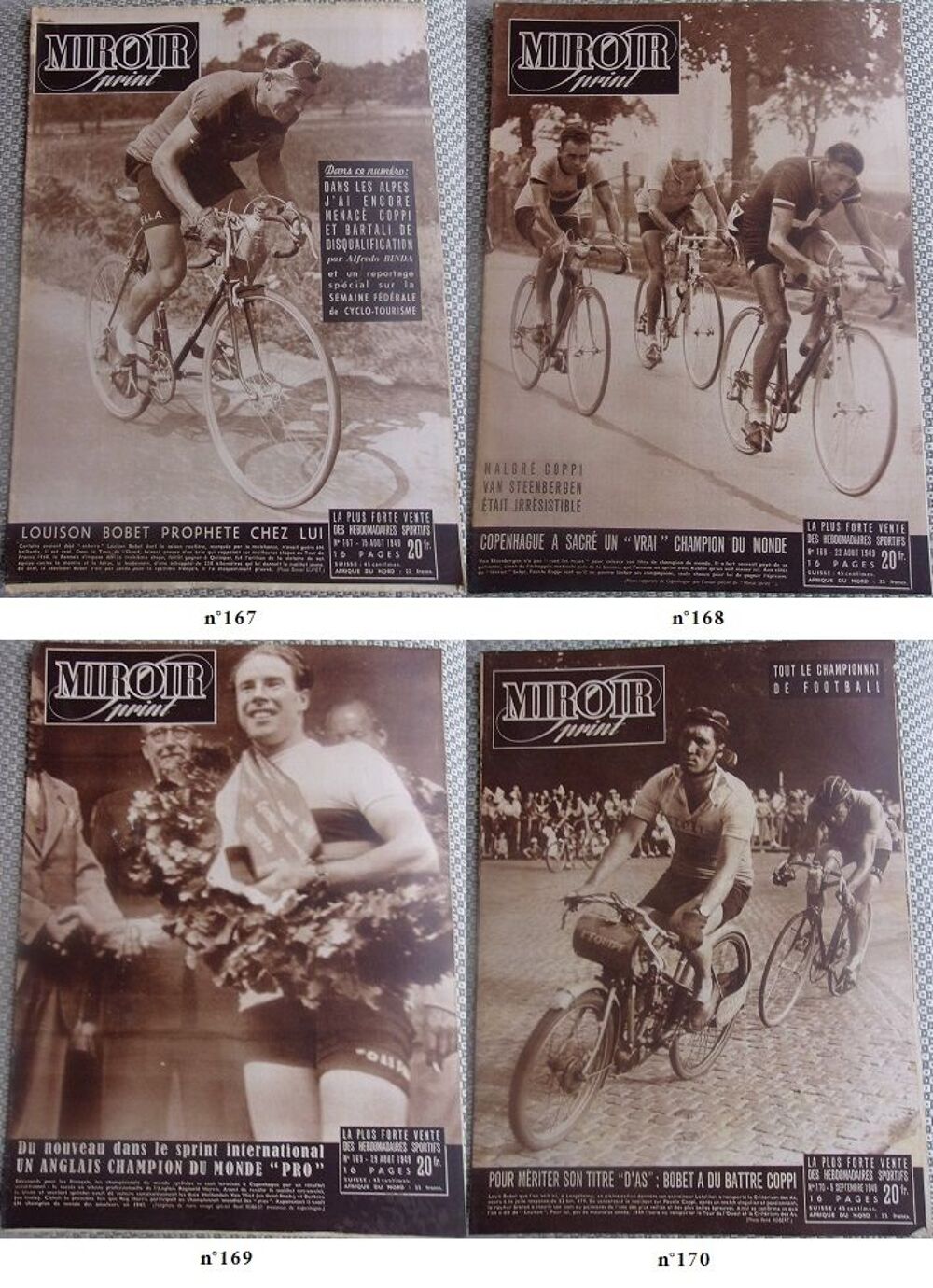 Miroir Sprint ann&eacute;e 1949 