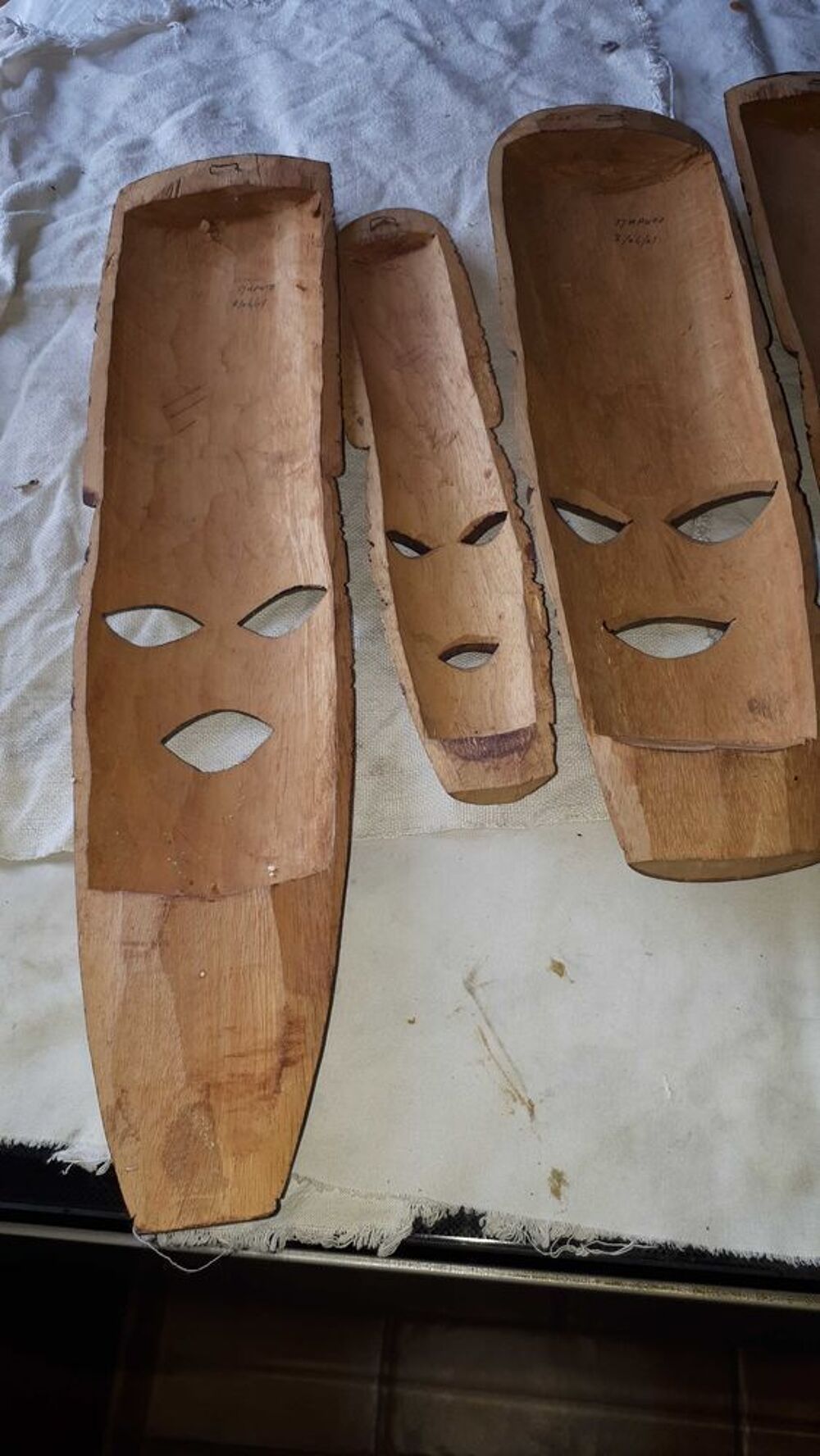 Masques du Mozambique Dcoration