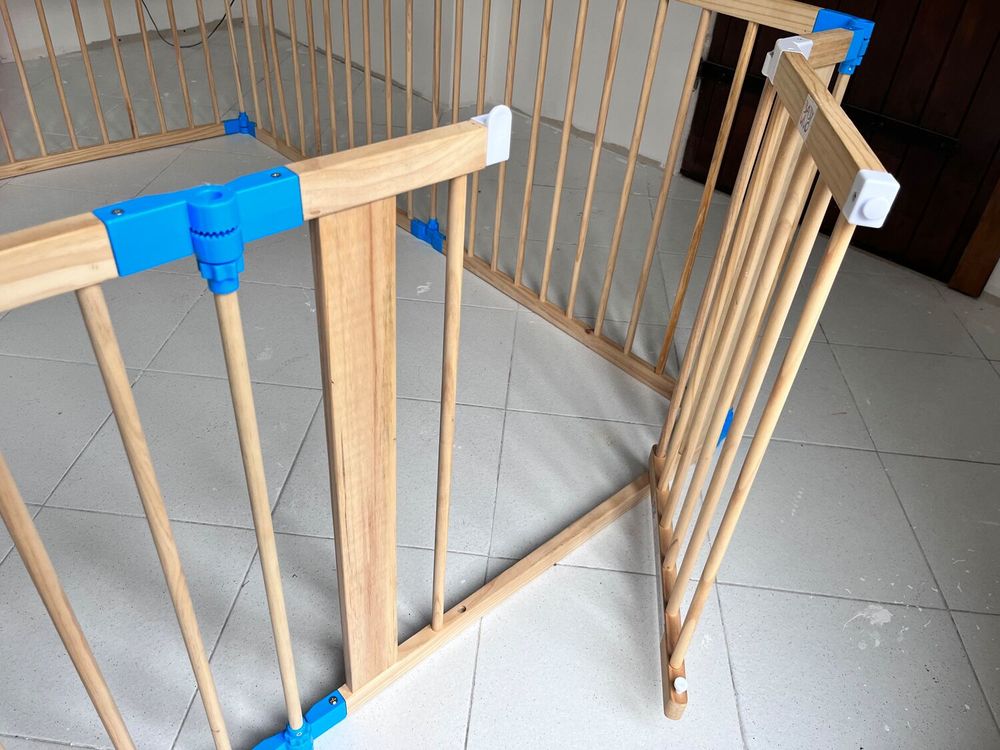 parc en bois pliable Puriculture