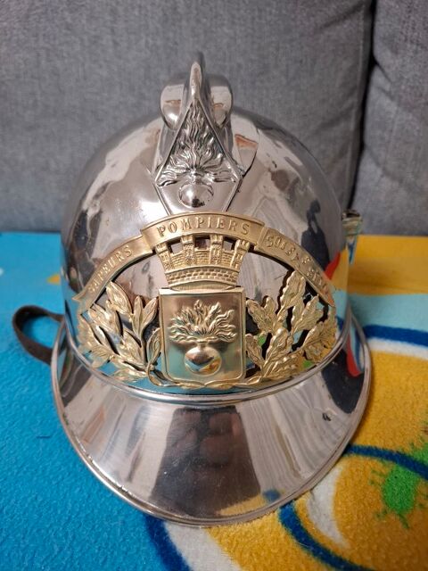 Casque pompier de Soisy-sur-Seine d�p 91 110 Ser�mange-Erzange (57)