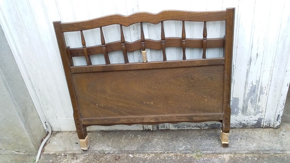 Lit 1 personne en bois 90 x 190 cm Meubles