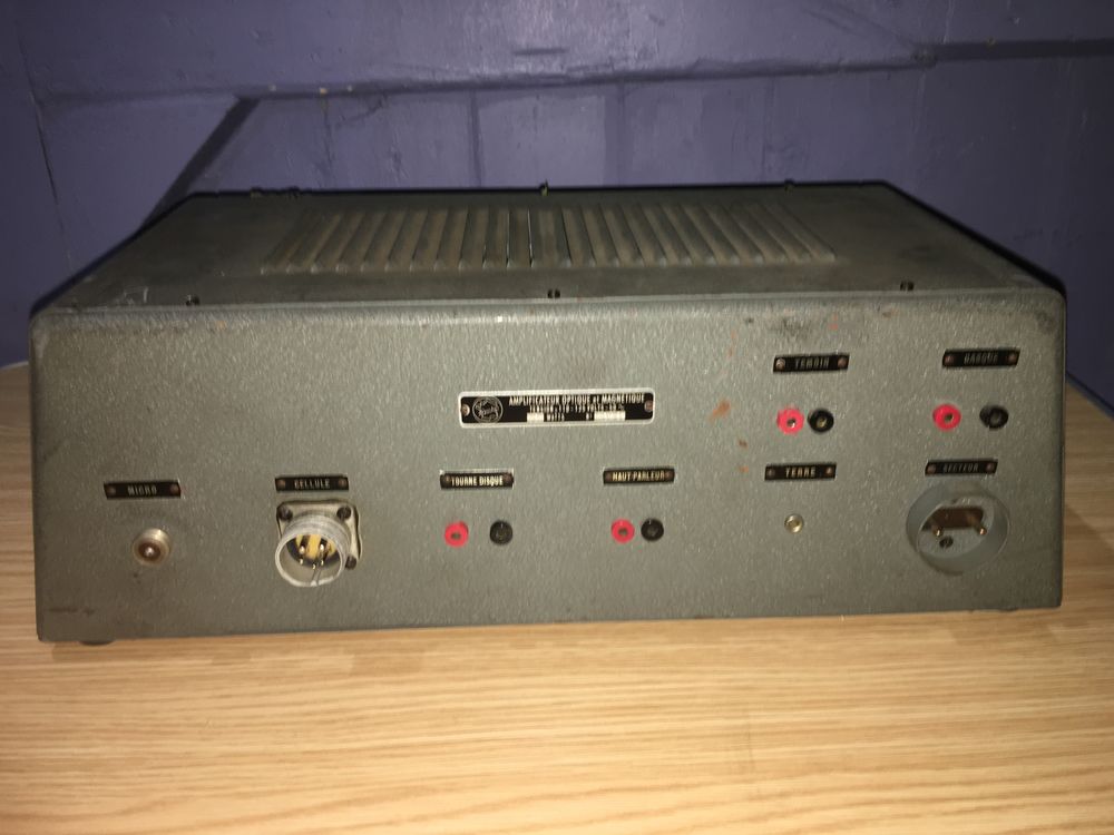 ampli &agrave; lampes Heurtier vintage Audio et hifi