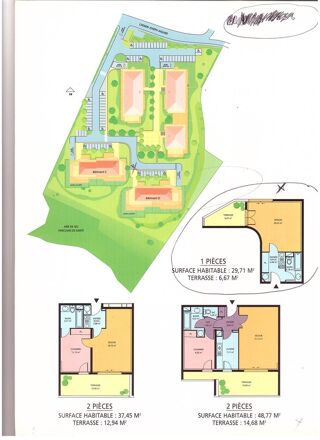  Appartement à vendre 1 pièce 28 m²