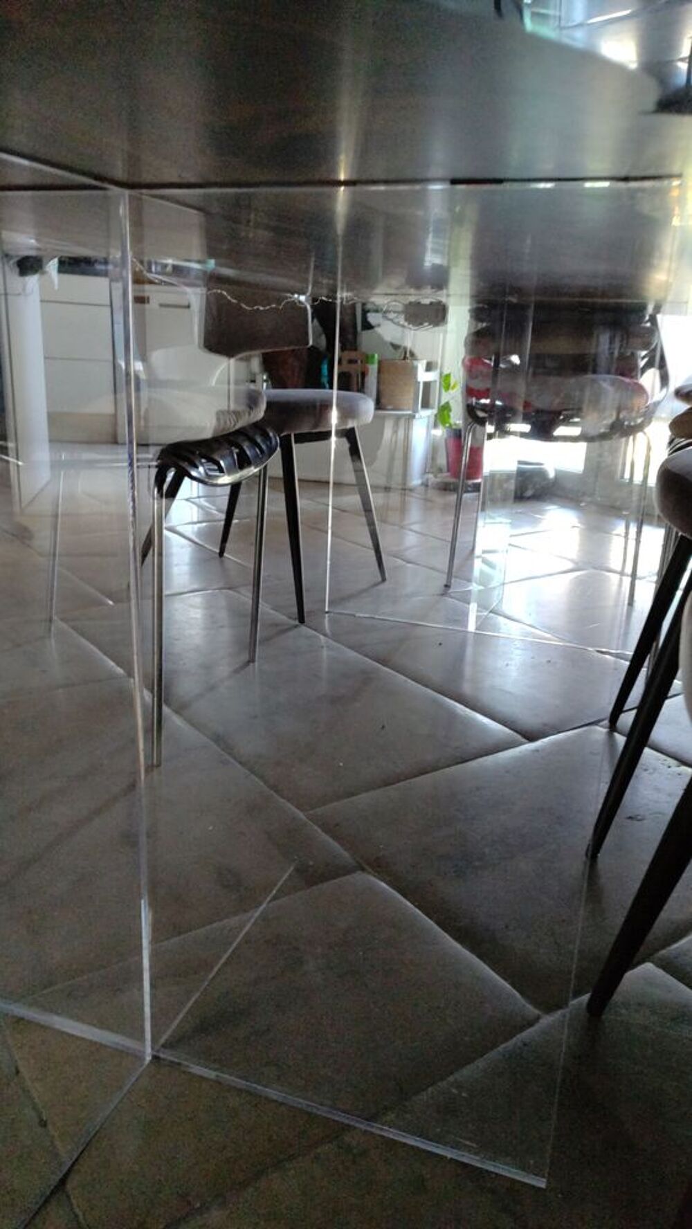  table de lux en bois Piece unique. Meubles