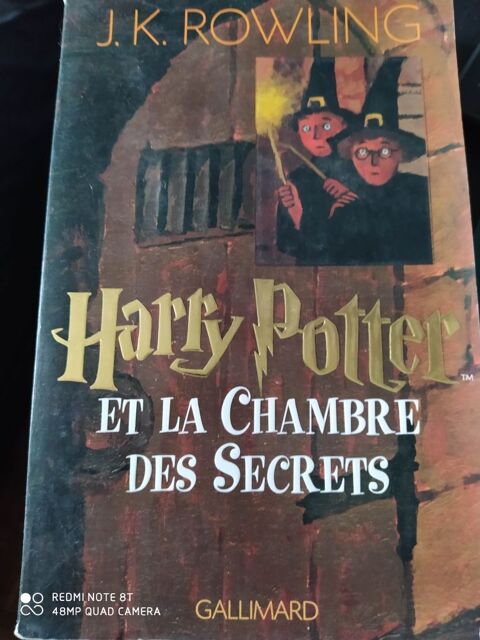 Harry Potter et la chambre des secrets gallimard 60 Chelles (77)