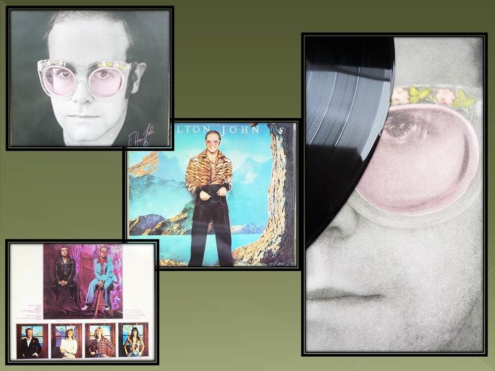 Vinyle 33 tours Elton John "Caribou" Audio et hifi