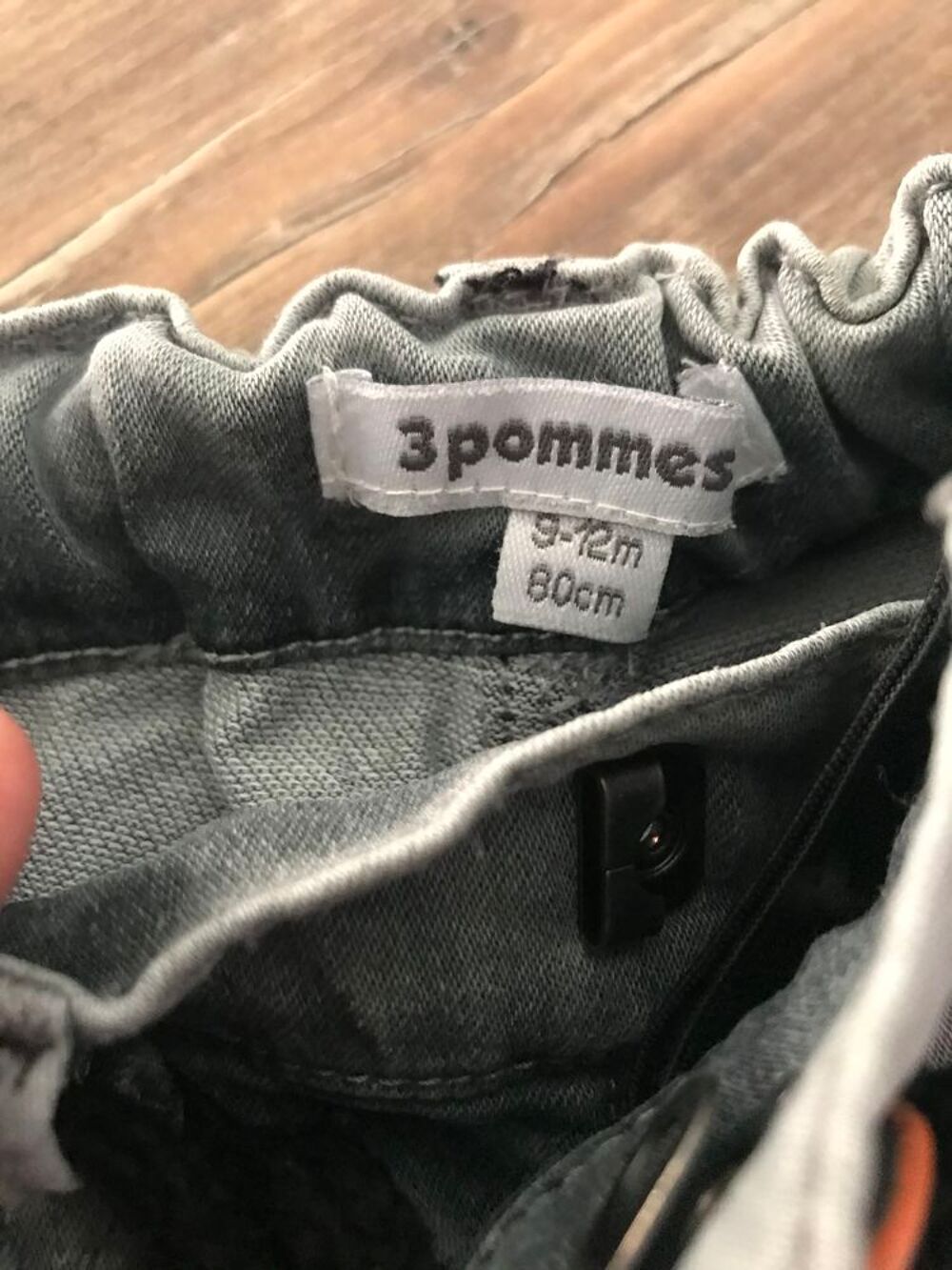 Short en jean enfant gar&ccedil;on " 3 Pommes " Vêtements enfants
