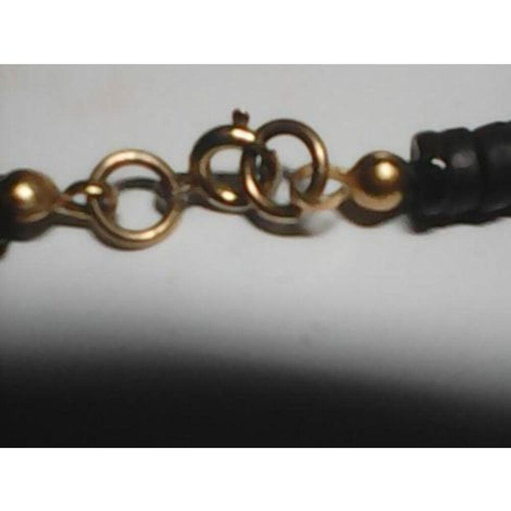 Collier m&eacute;tal et bois style pr&eacute;colombien Bijoux et montres