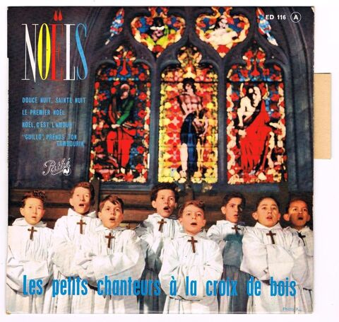 LES PETITS CHANTEURS A LA CROIX DE BOIS -45t EP- NOLS -1961 4 Tourcoing (59)