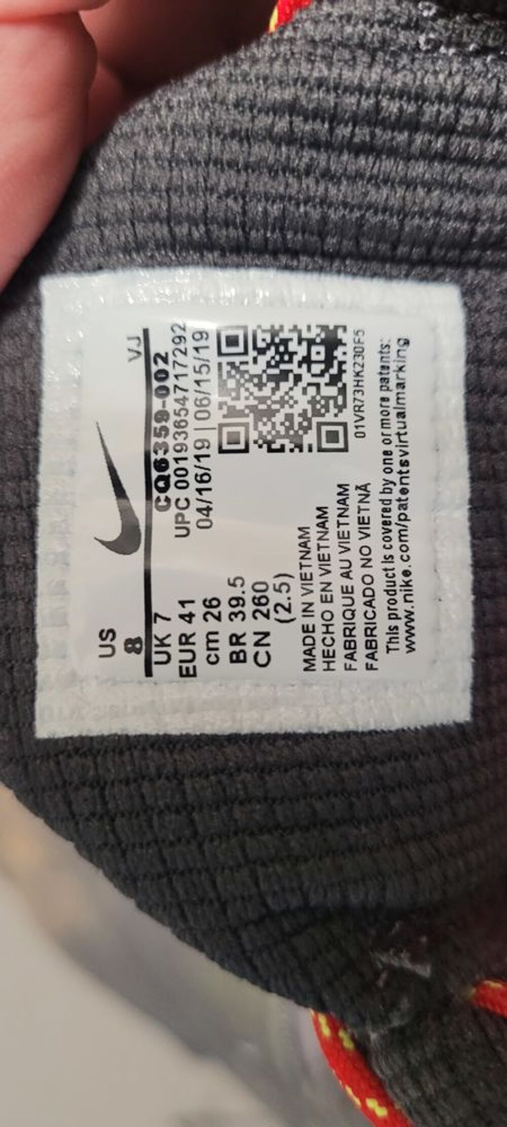 Tn taille 40 2025