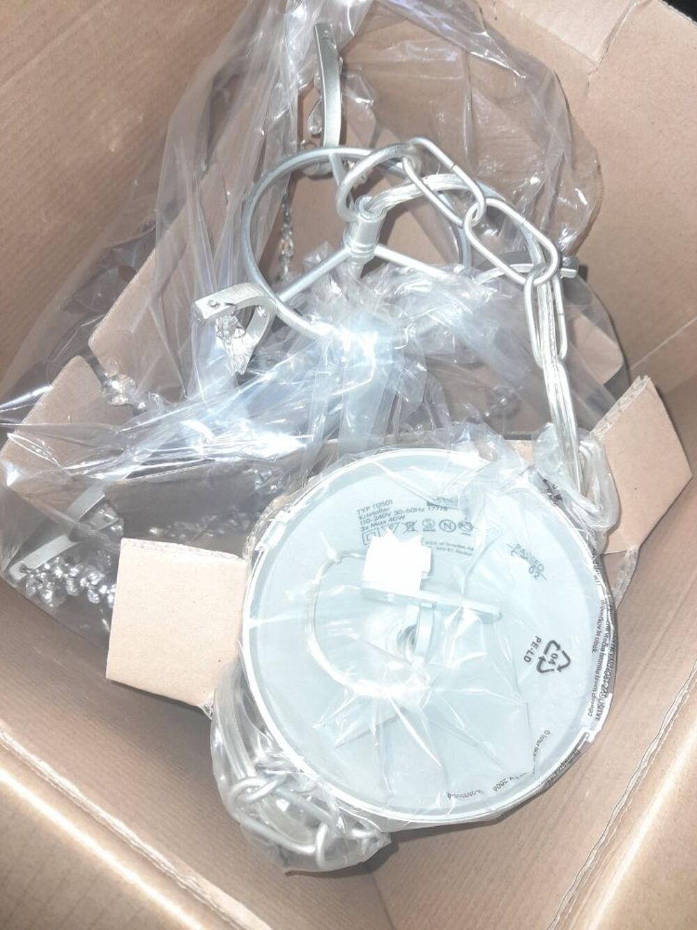 lustre kristaller neuf Décoration