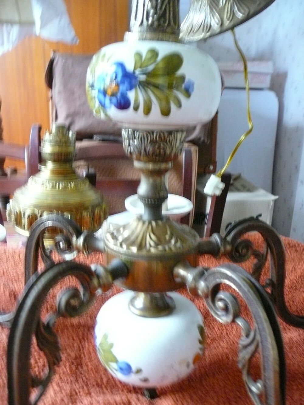 LUSTRE porcelaine laiton Meubles