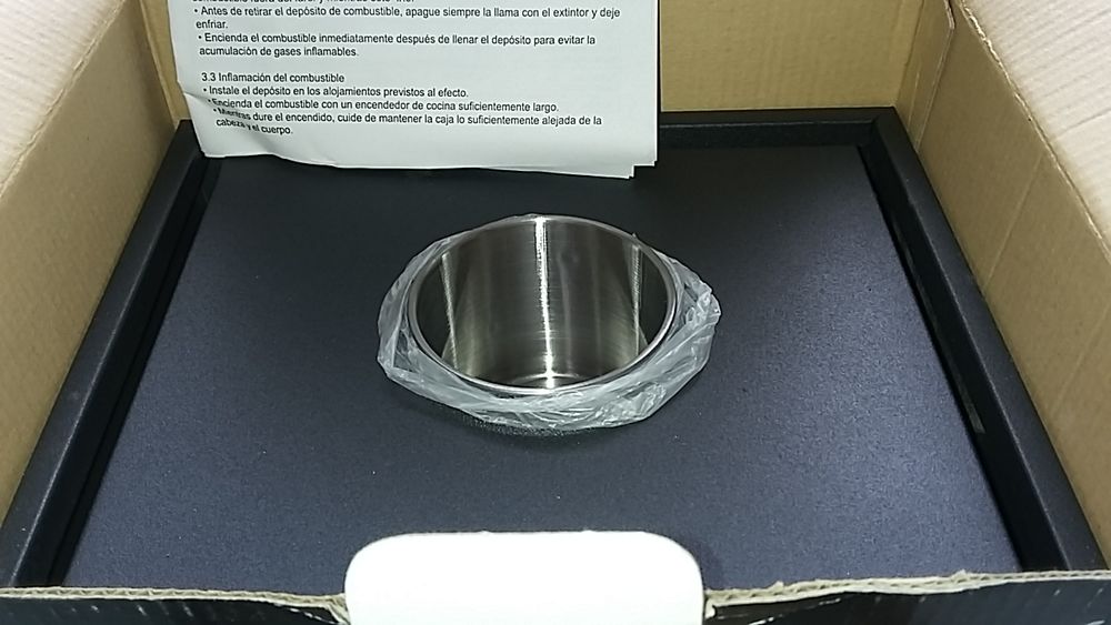 Lampe &agrave; &eacute;thanol,&agrave; poser Décoration