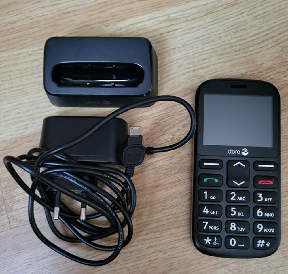 Doro 1360 Noir Téléphones et tablettes