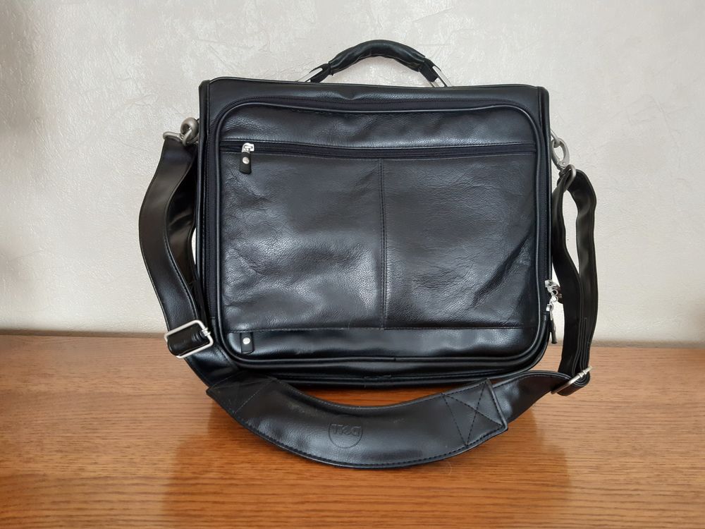 Sacoche cuir pour pc portable 15' marque DELL Matériel informatique