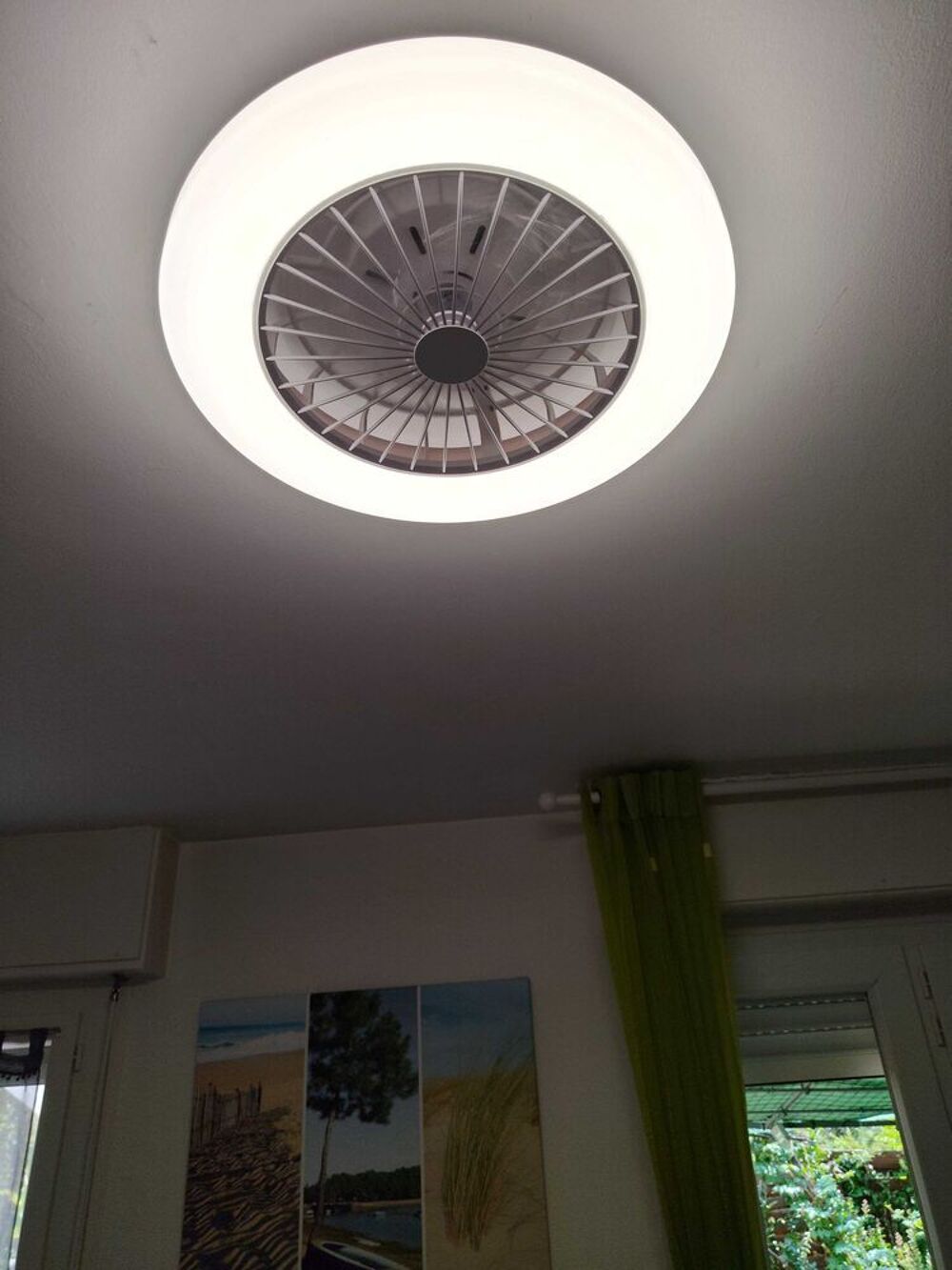 ventilateur de plafond avec &eacute;clairage Décoration