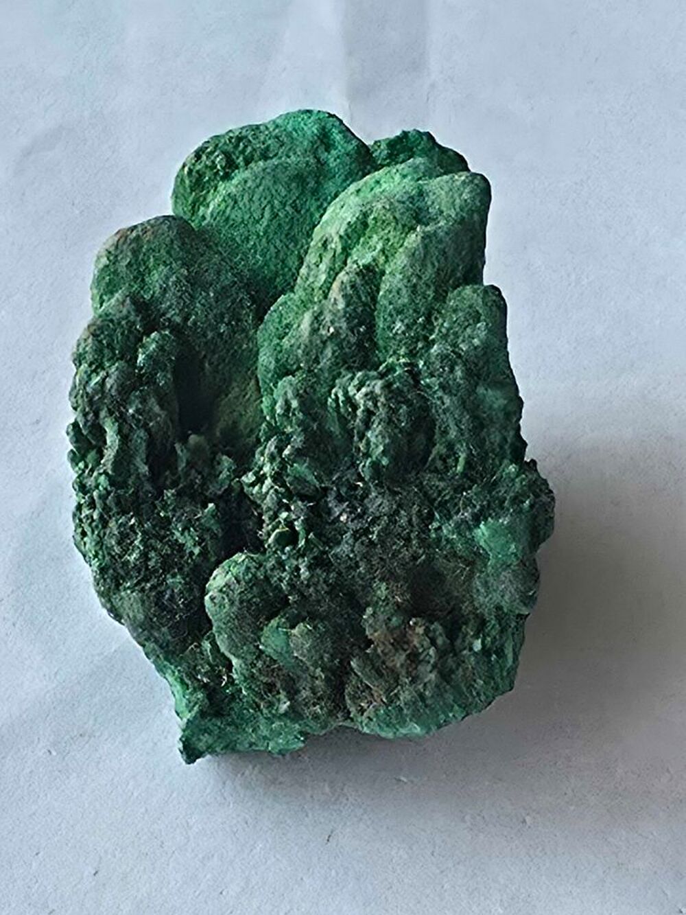 Malachite Fibreuse du Katanga-Rare Stalactite Naturelle 48g 