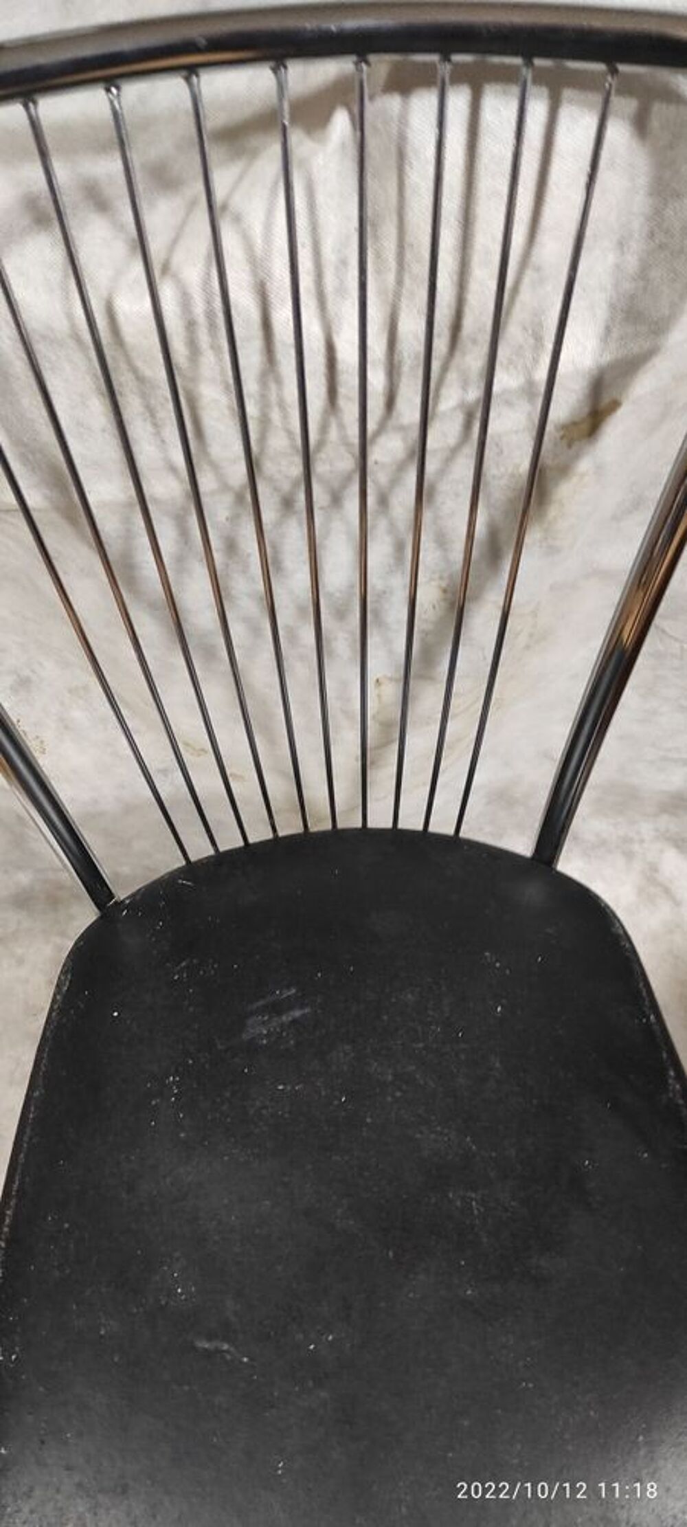 chaise chrom&eacute;e Meubles
